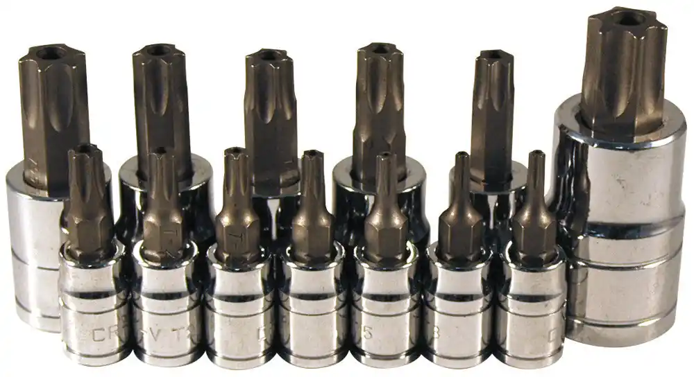 ATD - 13 Pc Tamperproof Torx Bit Socket Set - ATD-13775
