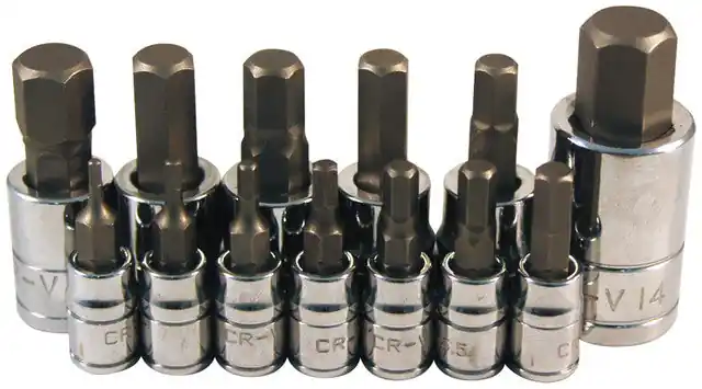 ATD - 13Pc Metric Hex Bit Sckt Set - ATD-13785