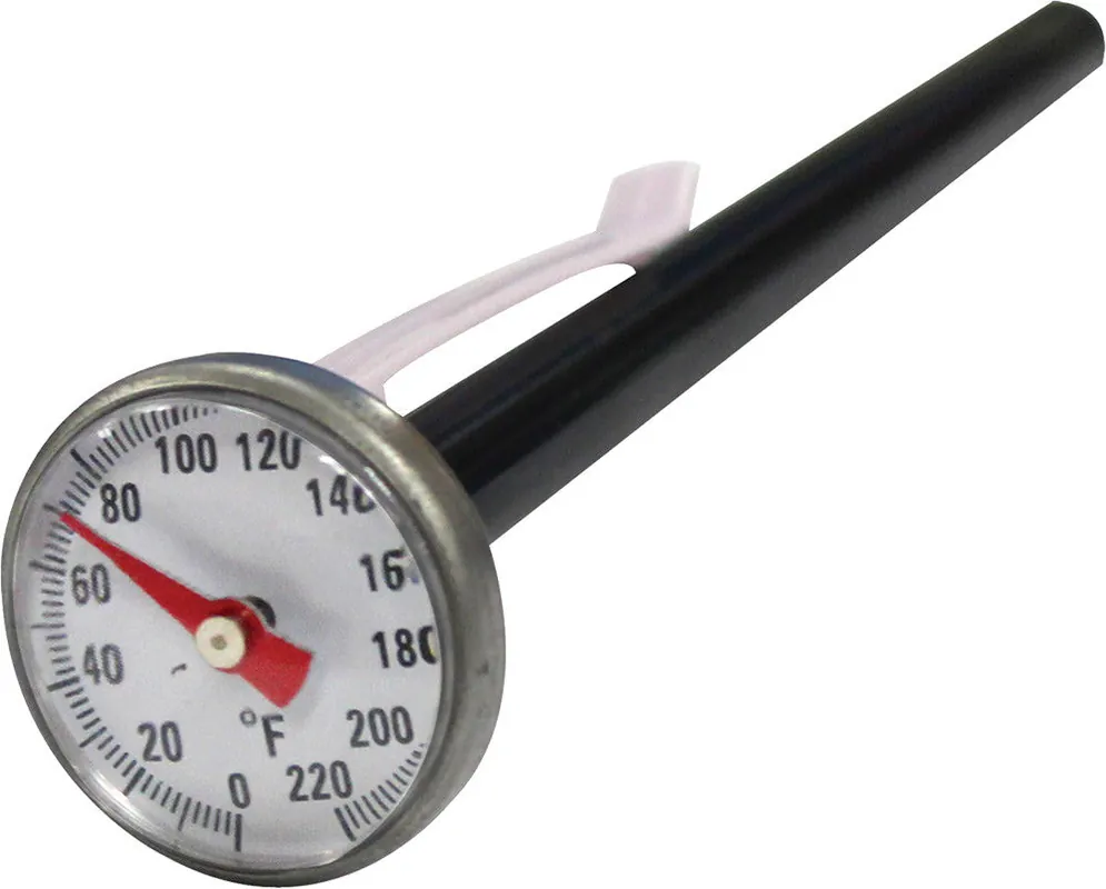 ATD - 1" Dial Analog Pocket Thermometer, 0-220°F - ATD-3406