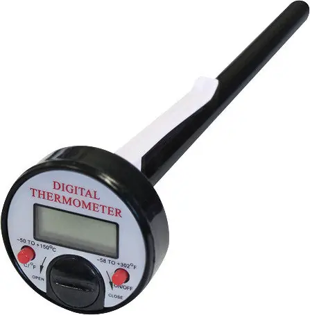 ATD - 1" Digital Pocket Thermometer, -58°F To 302°F (-50°C To 150°C) - ATD-3412
