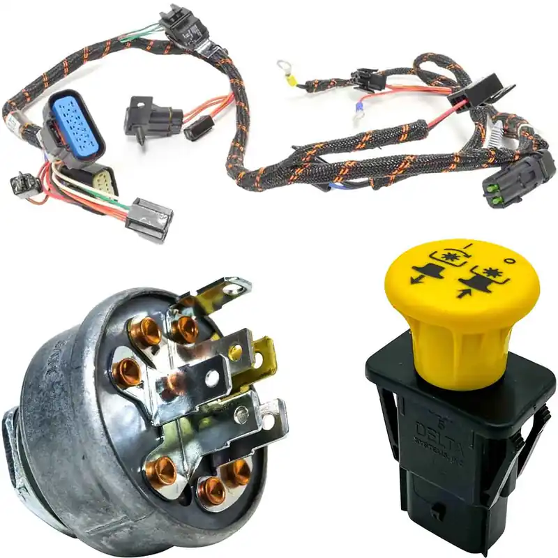 Wire Harness Kit For SCAG V-RIDE XL Stand up 72" Velocity Deck, 40hp Briggs Vanguard EFI