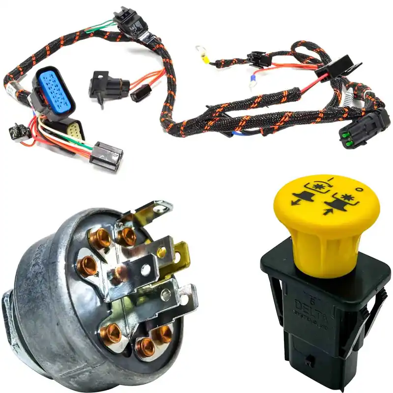 Wire Harness Kit For SCAG Stand on Blower Windstorm 23" Impeller - 37hp Briggs Vanguard EFI