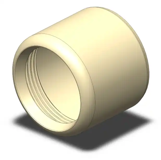 Zeus 994.331 Suction Device Plastic Filter Tightening Ring Nut J Series