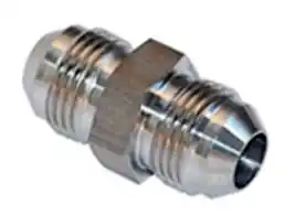 05MJ-05MJ Straight Hex Nipple Fitting, Stainless Steel