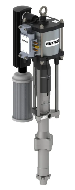 Binks MX3536 Bare Pump Assembly, 36 1 (PTFE/UHMW)