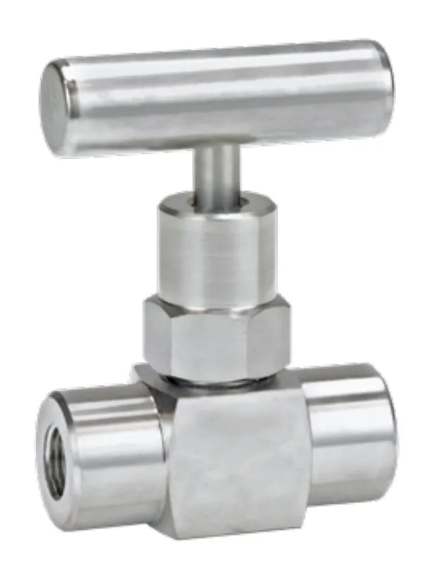 Mini Needle Valve, Female to Female, Stainless Steel