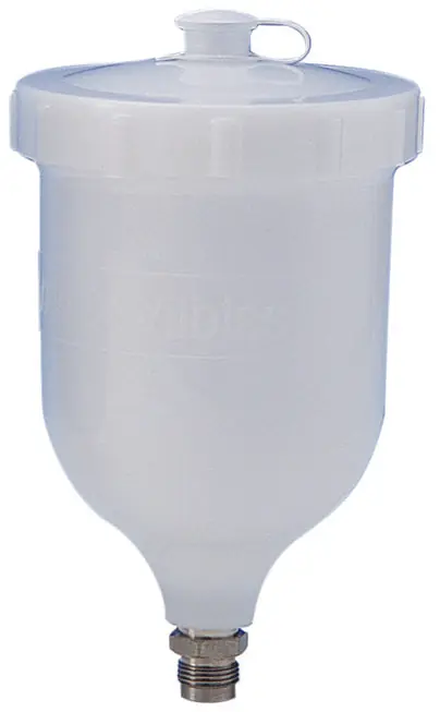 DeVillbiss Acetal Gravity Cup 20oz, 3/8”-19 BSP (M) Thread, GFC-501
