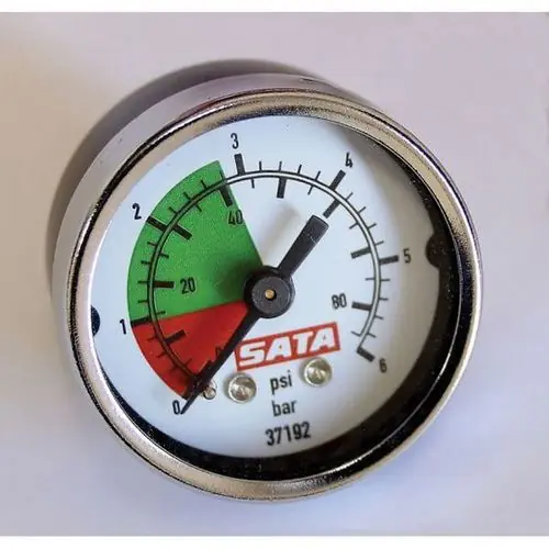 SATA air star C Charcoal Belt Unit Air Pressure Gauge