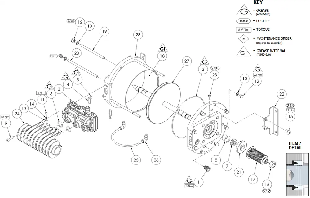 Binks Maple Pump Air Motor Assembly Pump Bracket