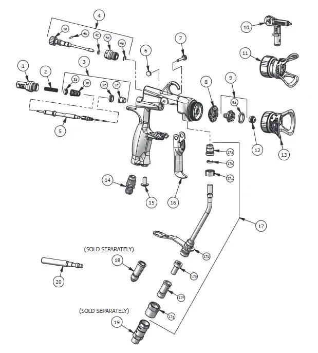 Binks Trigger Screw