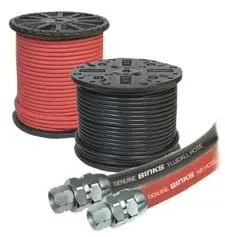Binks 1/8" x 3‘ Whip-End Fluid Hose Assembly