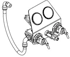 Binks Dual Air Regulator Set
