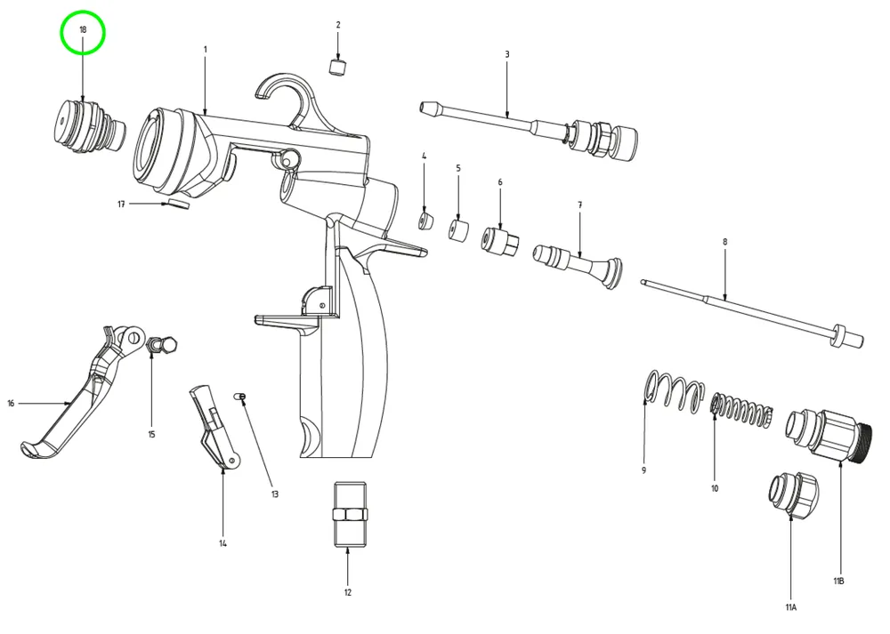 MAMBA® Gun Head