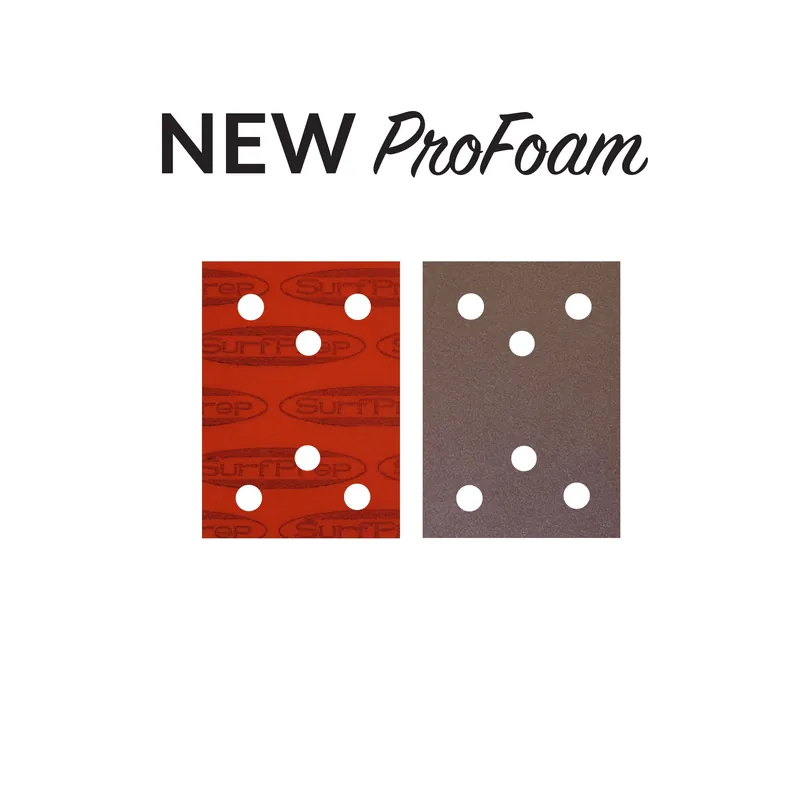 3″ X 4″ SurfPrep ProFoam Pads - 1/2" Thick (New Premium Pre-Stressed Grain) Box of 25