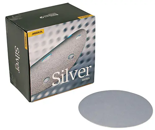 Mirka® Q.Silver® 2B Series 5" PSA Sanding Discs