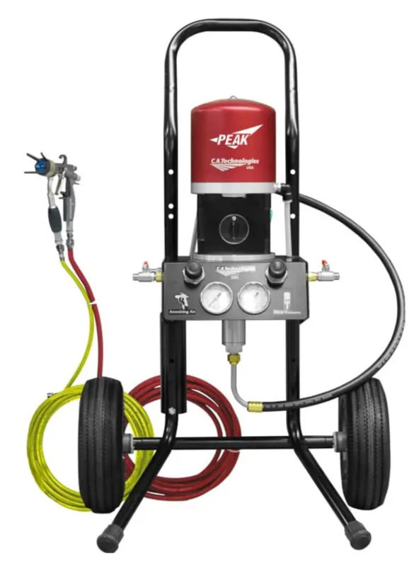 AAA 14 1 Pump Cart Mount W/ Gm4700 411 Tip Blue Air Cap