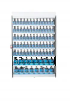 Alpha-Mix 160 8-Place Gallon Mixing Shelf