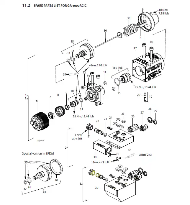 Wagner Nozzle Seal for GA 4000ACIC Spray Gun