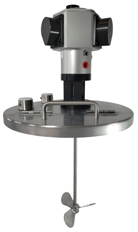 Binks Air Drive Agitator with 5 Gallon Pail Lid