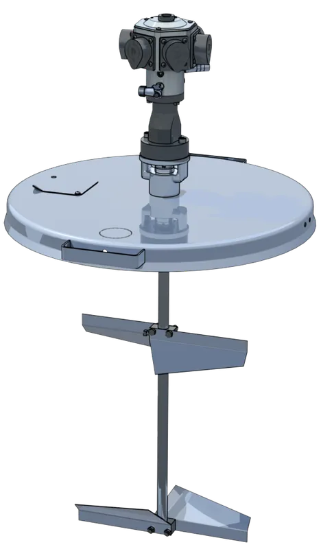 Binks Air Drive Agitators for 55 Gallon Open Drums