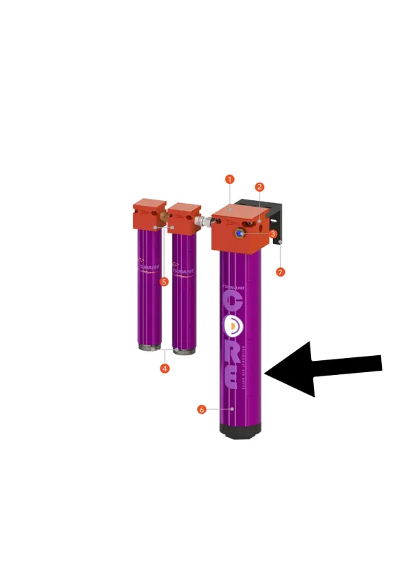 Tsunami Desiccant Cartridge Replacement