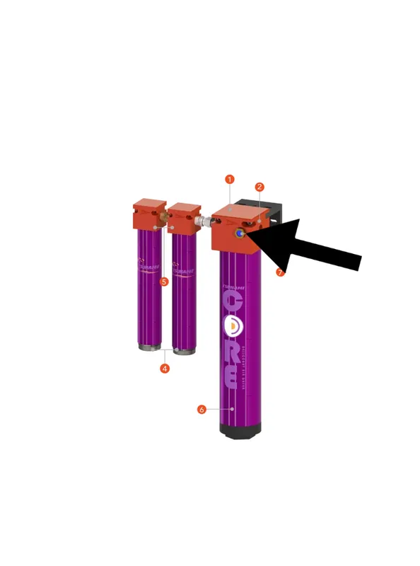 Tsunami Moisture Indicator for CORE Dryer