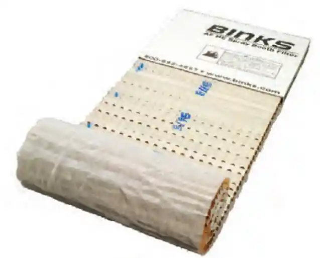 Binks High Efficiency Spray Booth Exhaust Filters