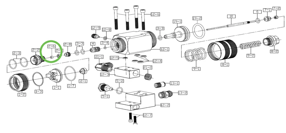 AUTO VIPER-X® Needle Seal Seat Packing