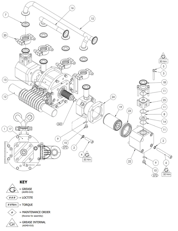 Binks Maple Pump Piston Seal