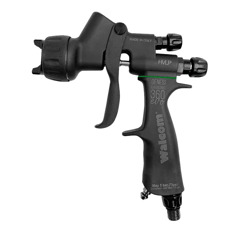Walcom Genesi Carbonio 360 EVO HVLP Gravity Spray Gun