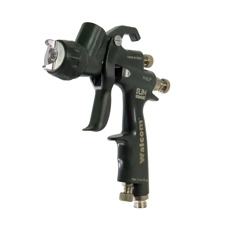 Walcom Kevlar Slim Kombat HVLP Gravity Spray Gun