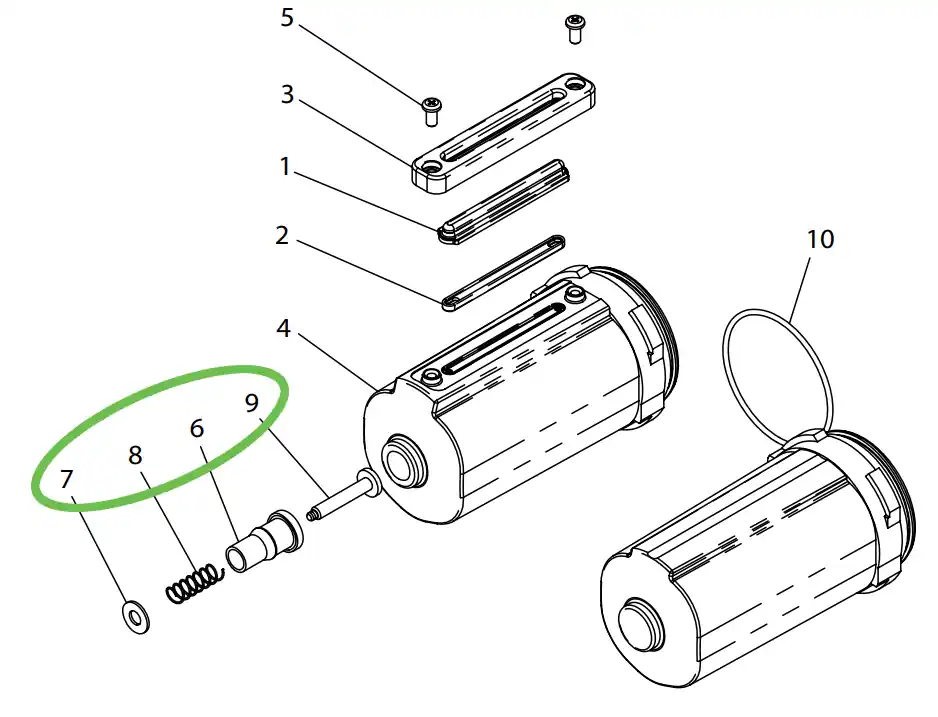 ARO 104316 Replacement Manual Drain