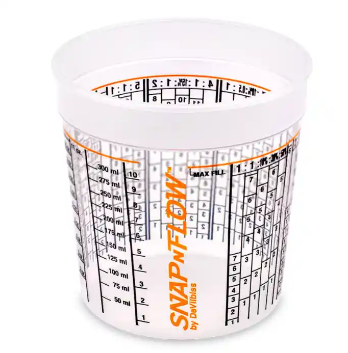 DeVilbiss Snap-N-Flow 15 oz. Disposable Mixing Cup