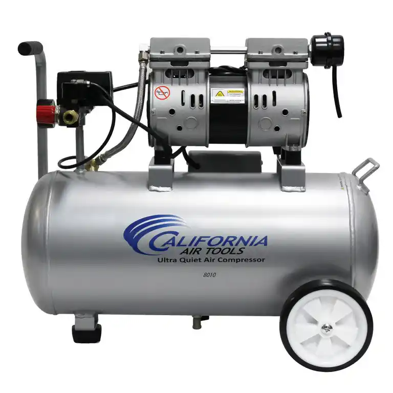 California Air Tools 1.0 HP, 8 Gal. Ultra Quiet Air Compressor