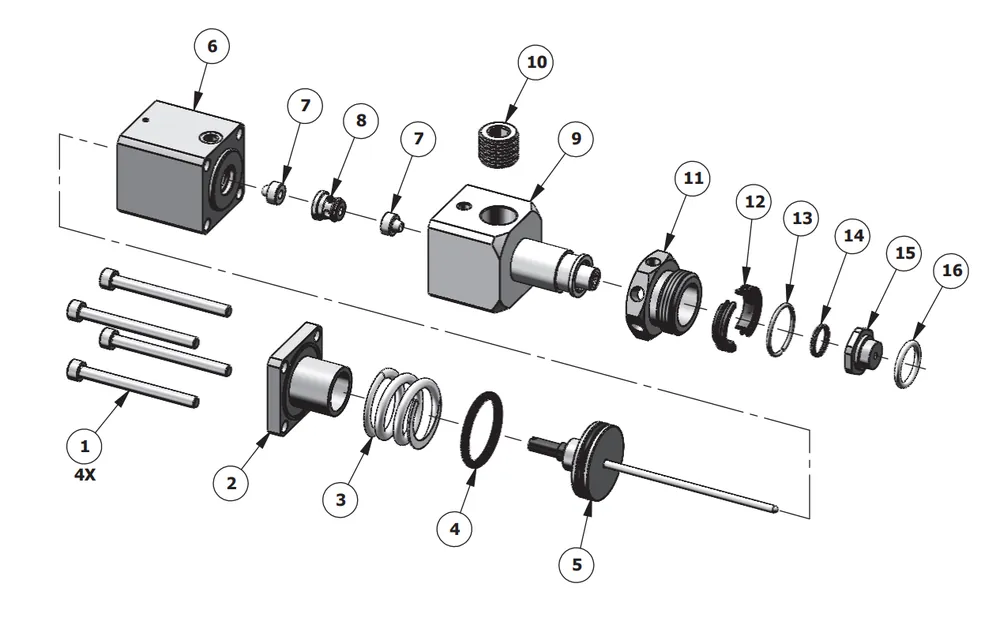 240-2037 Return Spring CCV HP