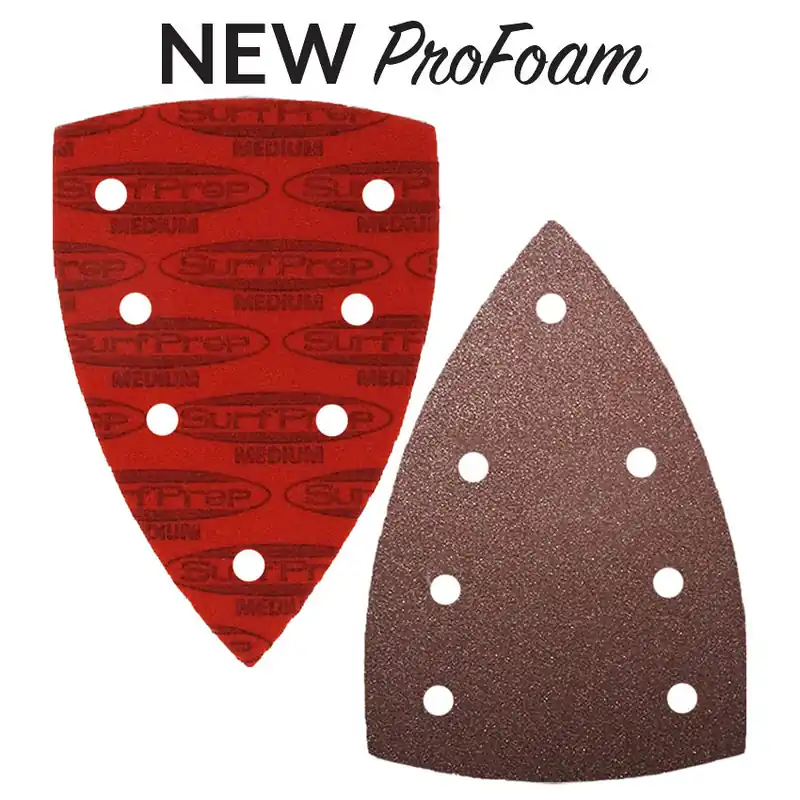 SurfPrep ProFoam Detail (Triangle) Sanding Pads