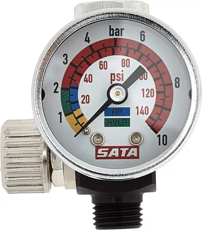 SATA Pressure Regulator w/ Gauge - 27771