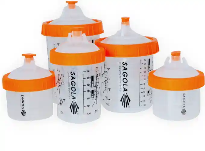 Sagola DPC™ Disposable Paint Cup System