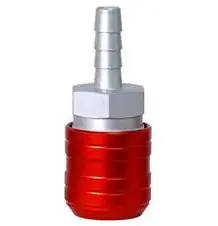 Sagola Quick Coupling - Aluminum Ultralight Barbed 8mm, US-Mil