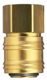 Sagola Quick Coupling - Brass F-BSPP 1/2", US-Mil