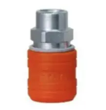 Sagola Quick Coupling - Steel, Safety F-BSPP 1/4", US-Mil