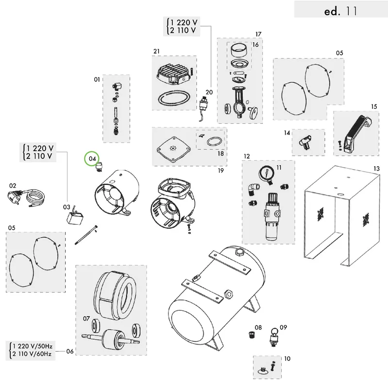 Sagola CP 1000 - Power Switch