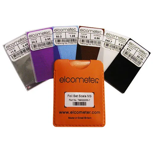 Elcometer Scale 7(M3) Precision Foil Set (T99022255-7)