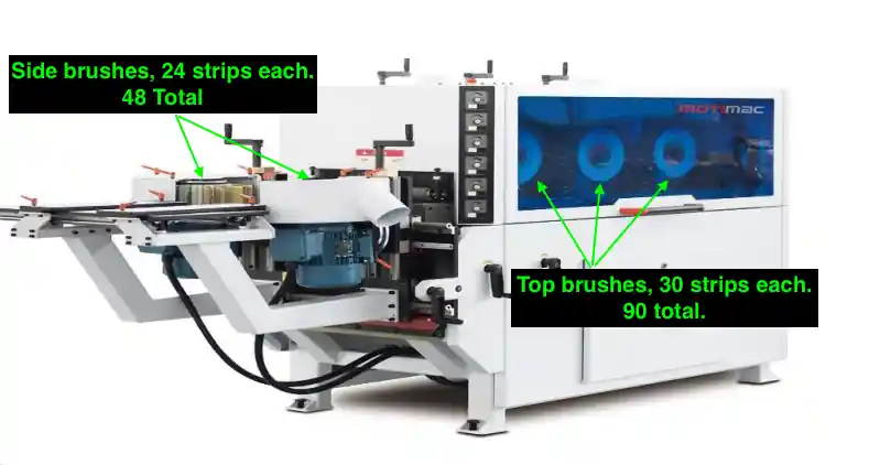 MOTIMAC, Replacement Sanding Strips for FR365
