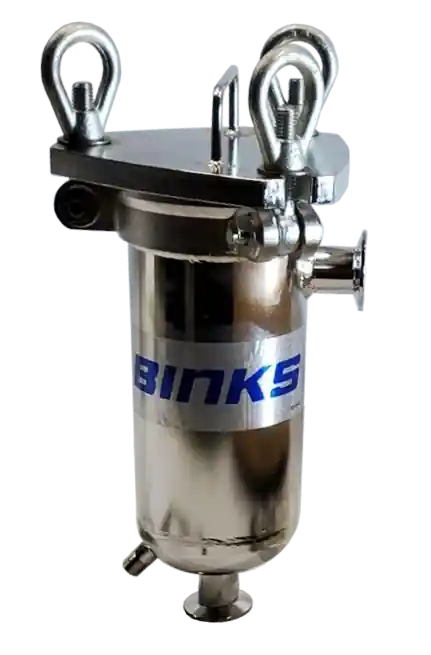 Binks 37-2000; 1" Sanitary 15GPM Filter Assembly