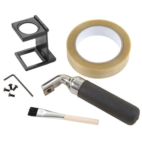 Cross Hatch Full Kit with ASTM Tape 6 Teeth - 1mm Spacing Range 0 - 2mil/50µm Elcometer 107