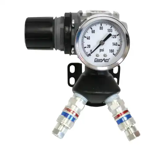 Dan-Am Point of Use Vertical Line Compressed Air Regulator No. 675658