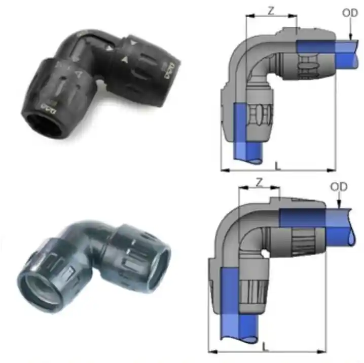 Dan-Am Air 90 Degree Elbow - 1" OD