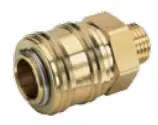 SATA High-Flow QC, Male, 1/4"