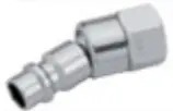 SATA Swivel, Female Nipple, 1/4" Connection